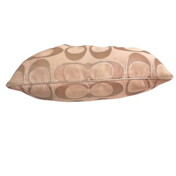 Coach Metallic Signature Jacquard Shoulder Bag - Picture 4 of 13